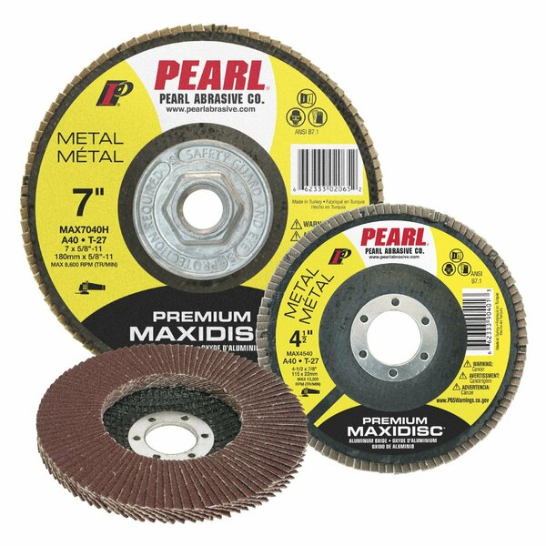 Pearl Premium AO Maxidisc 4-1/2 x 7/8 A120 T-27 MAX45120